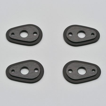 Yamaha Kawasaki Indicator CNC mounting plates set