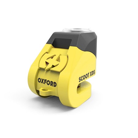 Scoot XD5 Disc Lock Yellow/Black