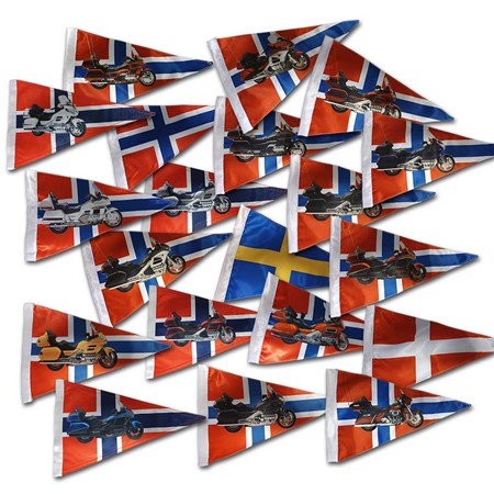 Vimpel for flaggstang