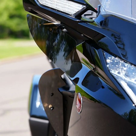 Upper Wind Deflector Kit, Black