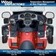 Wing Deflectors Mirror Mount for GL1800